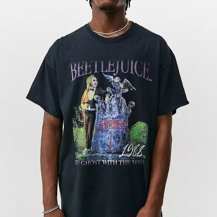 BeetleJuice Halloween 80s Movie Beetlejuice 1988 Movie Shirt Vintage Horror Beetlejuice Shirt T-Shirts, Hoodie, Sweatshirt - T-Shirt, Sweatshirt, Hoodie