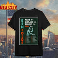 Ben Folds Paper Airplane Request 2025 Tour Poster shirt Unisex T-shirt, Sweatshirt, Hoodie, Long Sleeve Tee - T-Shirt, Sweatshirt, Hoodie