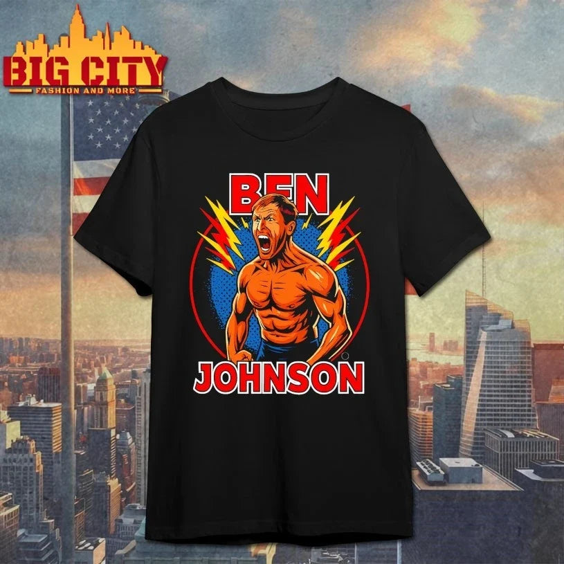 Ben Johnson Shirtless shirt Unisex T-shirt, Sweatshirt, Hoodie, Long Sleeve Tee - T-Shirt, Sweatshirt, Hoodie