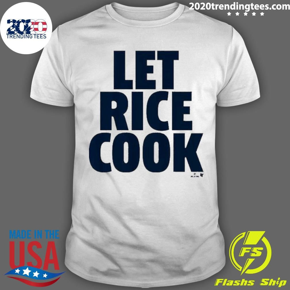 Ben Rice Let Rice Cook 2026 Tee Shirt Unisex T-shirt, Sweatshirt, Hoodie, Long Sleeve Tee - T-Shirt, Sweatshirt, Hoodie