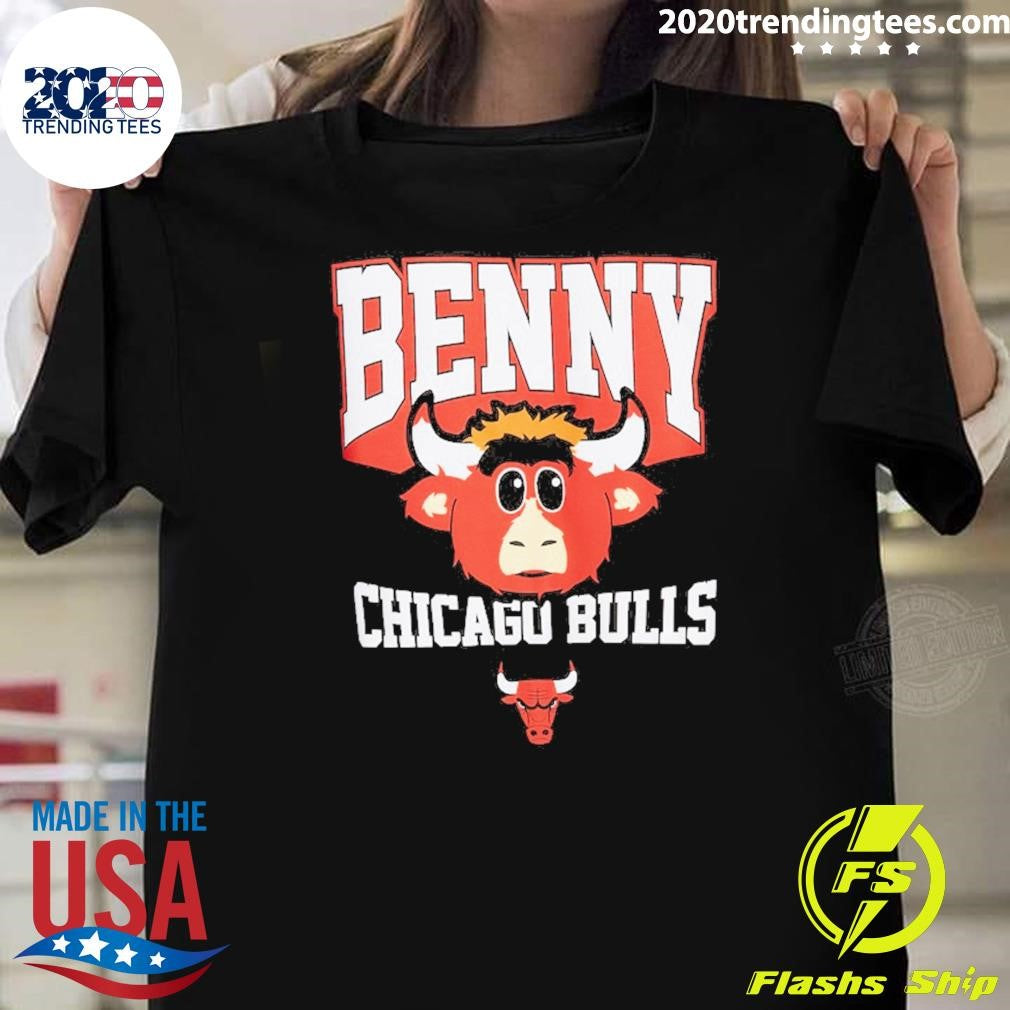 Benny Chicago Bulls Stadium Essentials Youth Most Valuable Mascot Shirt Unisex T-shirt, Sweatshirt, Hoodie, Long Sleeve Tee - T-Shirt, Sweatshirt, Hoodie