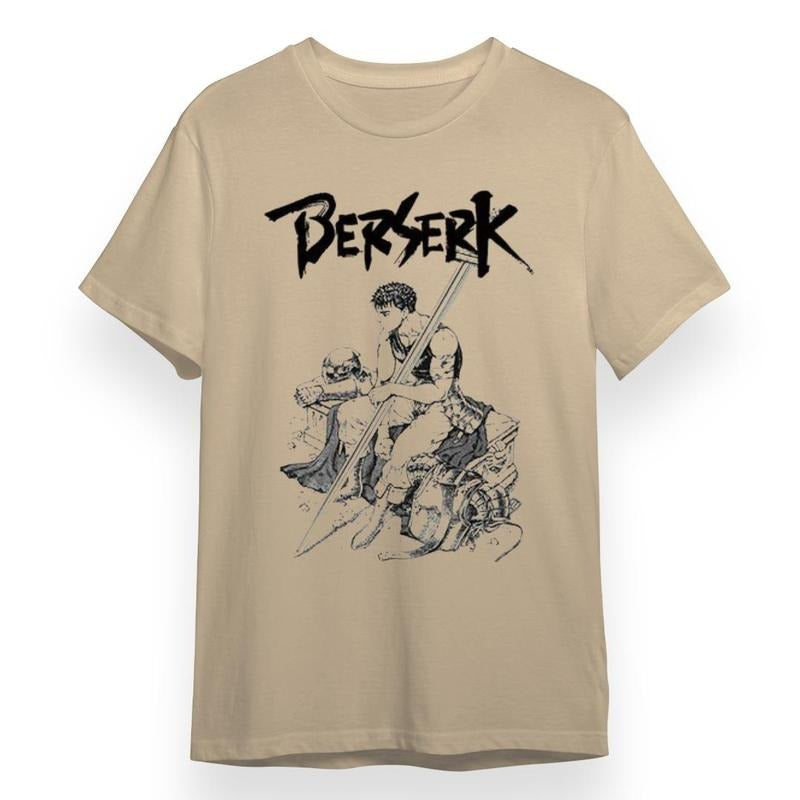 Berserk Guts Journey Anime Shirt Dark Manga Cotton Shirt Comfort Colors T-Shirts, Hoodie, Sweatshirt - T-Shirt, Sweatshirt, Hoodie