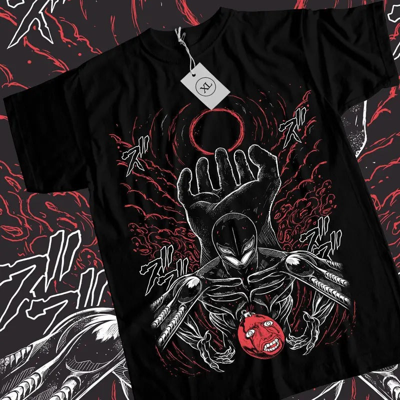 Berserk Manga Guts Berserker Armour Horror Anime Black ALL SIZES Horror Shirts Menswear Top T-Shirts, Hoodie, Sweatshirt - T-Shirt, Sweatshirt, Hoodie