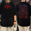 Berserk Vengeance Retro Heavyweight Anime Gym Pump Cover Crew Neck Top Comfort Colors T-Shirts, Hoodie, Sweatshirt - T-Shirt, Sweatshirt, Hoodie