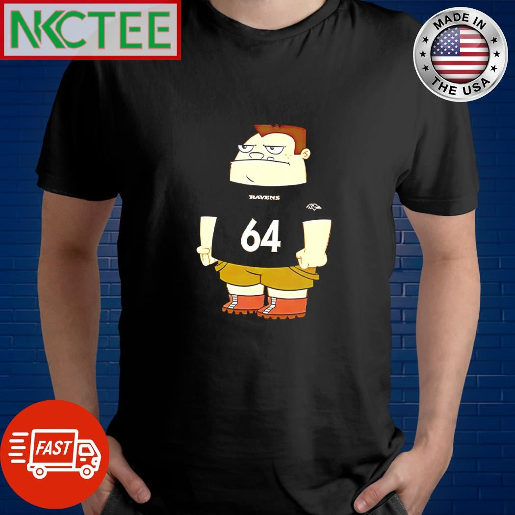 Best Buford Van Stomm Ravens 64 shirt Unisex T-shirt, Sweatshirt, Hoodie, Long Sleeve Tee - T-Shirt, Sweatshirt, Hoodie