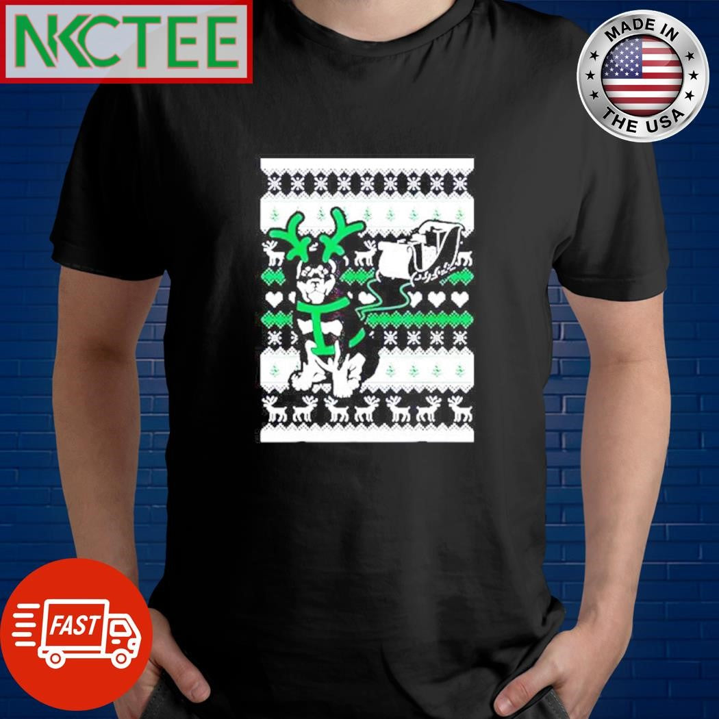 Best Christmas German Shepherd Pulling Santa Claus Sleigh Ugly shirt Unisex T-shirt, Sweatshirt, Hoodie, Long Sleeve Tee - T-Shirt, Sweatshirt, Hoodie