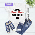 Best Dad Mode Shirt Best Dad Cool New Dad Hubby Dad Pregnancy Announcement T-Shirts, Hoodie, Sweatshirt - T-Shirt, Sweatshirt, Hoodie