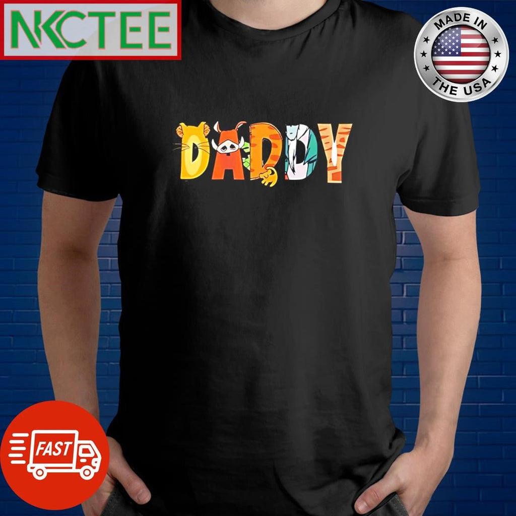 Best Daddy animal cartoon shirt Unisex T-shirt, Sweatshirt, Hoodie, Long Sleeve Tee - T-Shirt, Sweatshirt, Hoodie