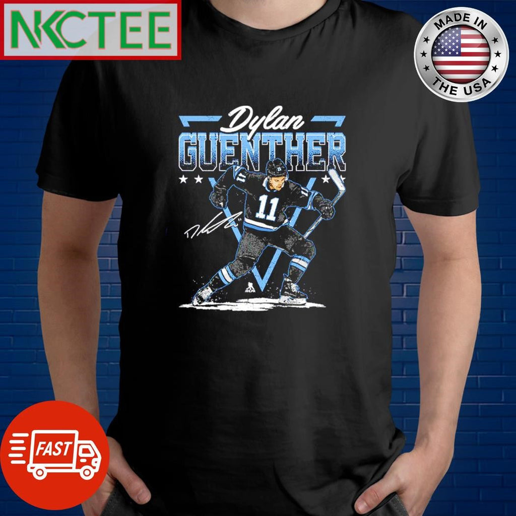Best Dylan Guenther Utah hockey signature graphic shirt Unisex T-shirt, Sweatshirt, Hoodie, Long Sleeve Tee - T-Shirt, Sweatshirt, Hoodie