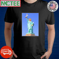 Best George Floyd hat Statue of Liberty shirt Unisex T-shirt, Sweatshirt, Hoodie, Long Sleeve Tee - T-Shirt, Sweatshirt, Hoodie