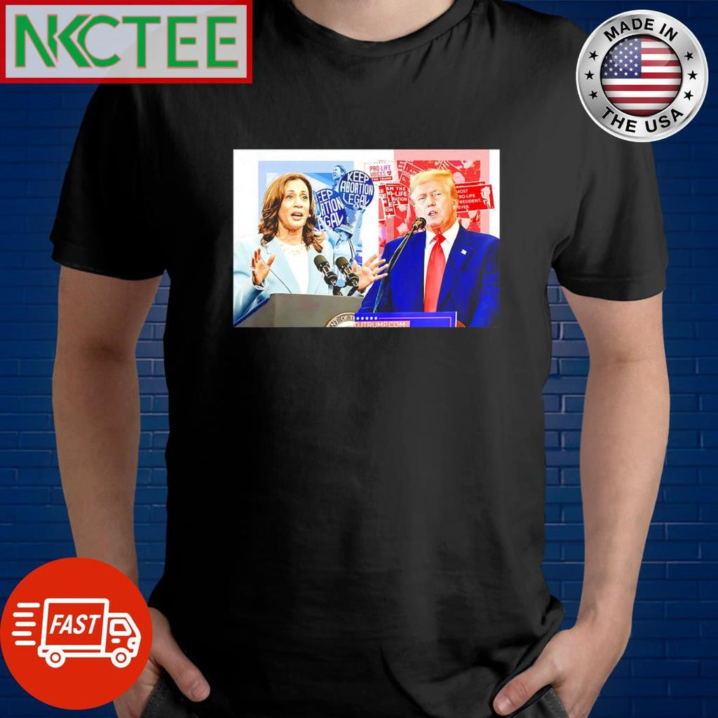 Best Harris accepts, Trump declines second debate on CNN shirt Unisex T-shirt, Sweatshirt, Hoodie, Long Sleeve Tee - T-Shirt, Sweatshirt, Hoodie