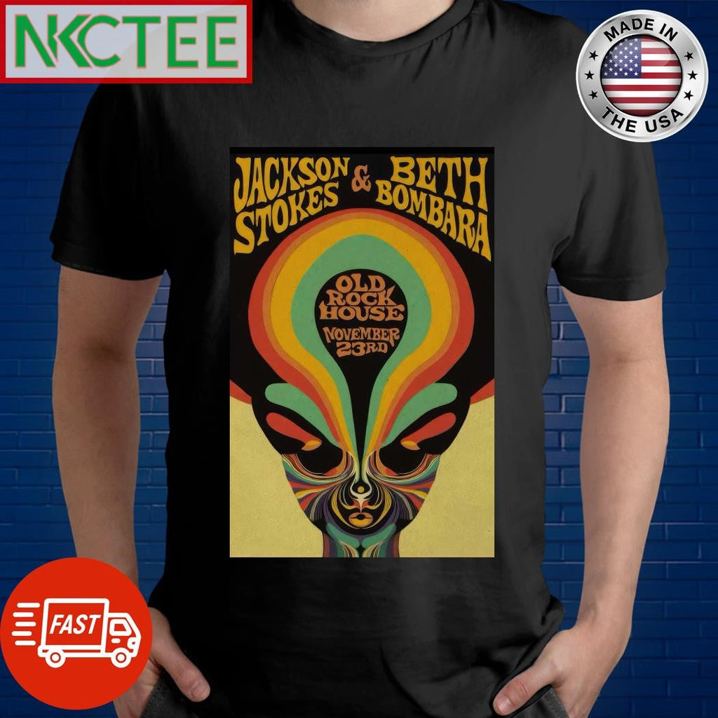 Best Jackson Stokes And Beth Bombara Nov 23 2024 At Old Rock House In St Louis MO Tour Poster Shirt - T-Shirt, Sweatshirt, Hoodie