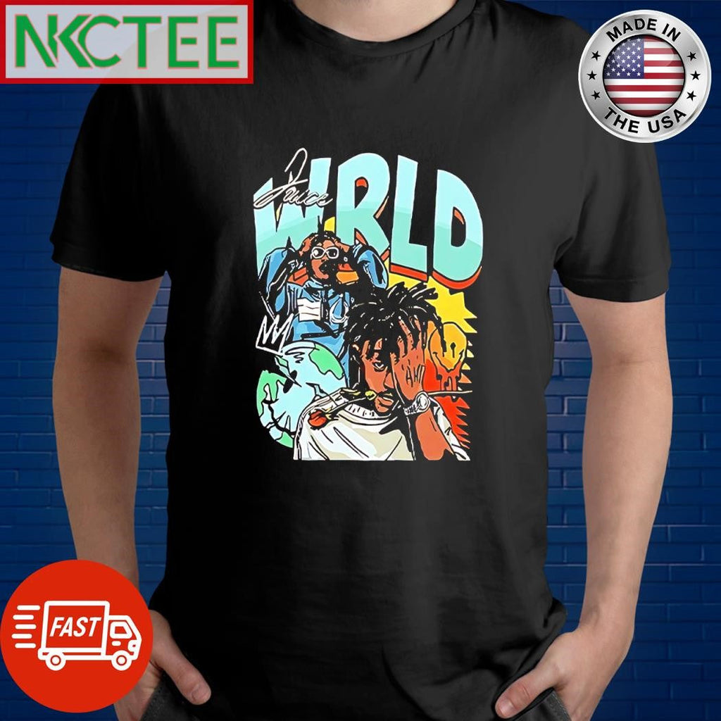 Best Juice Wrld rapper art shirt Unisex T-shirt, Sweatshirt, Hoodie, Long Sleeve Tee - T-Shirt, Sweatshirt, Hoodie