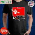 Best Kansas City Chiefs Travis Kelce 77th Touchdown all-time TD record signature fly shirt - T-Shirt, Sweatshirt, Hoodie