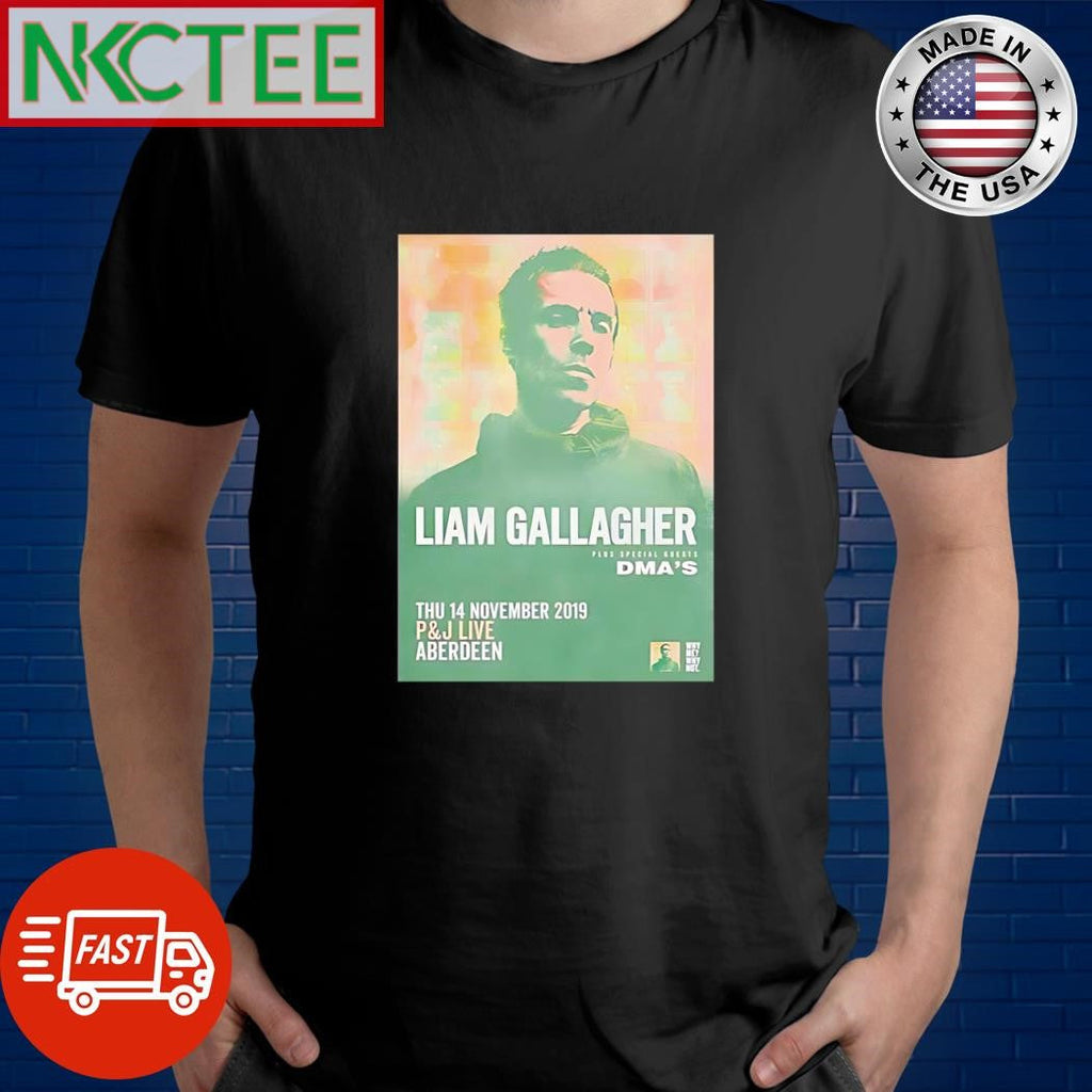 Best Liam Gallagher Why Me Why Not 2019 Uk P J Live Aberdeen shirt Unisex T-shirt, Sweatshirt, Hoodie, Long Sleeve Tee - T-Shirt, Sweatshirt, Hoodie