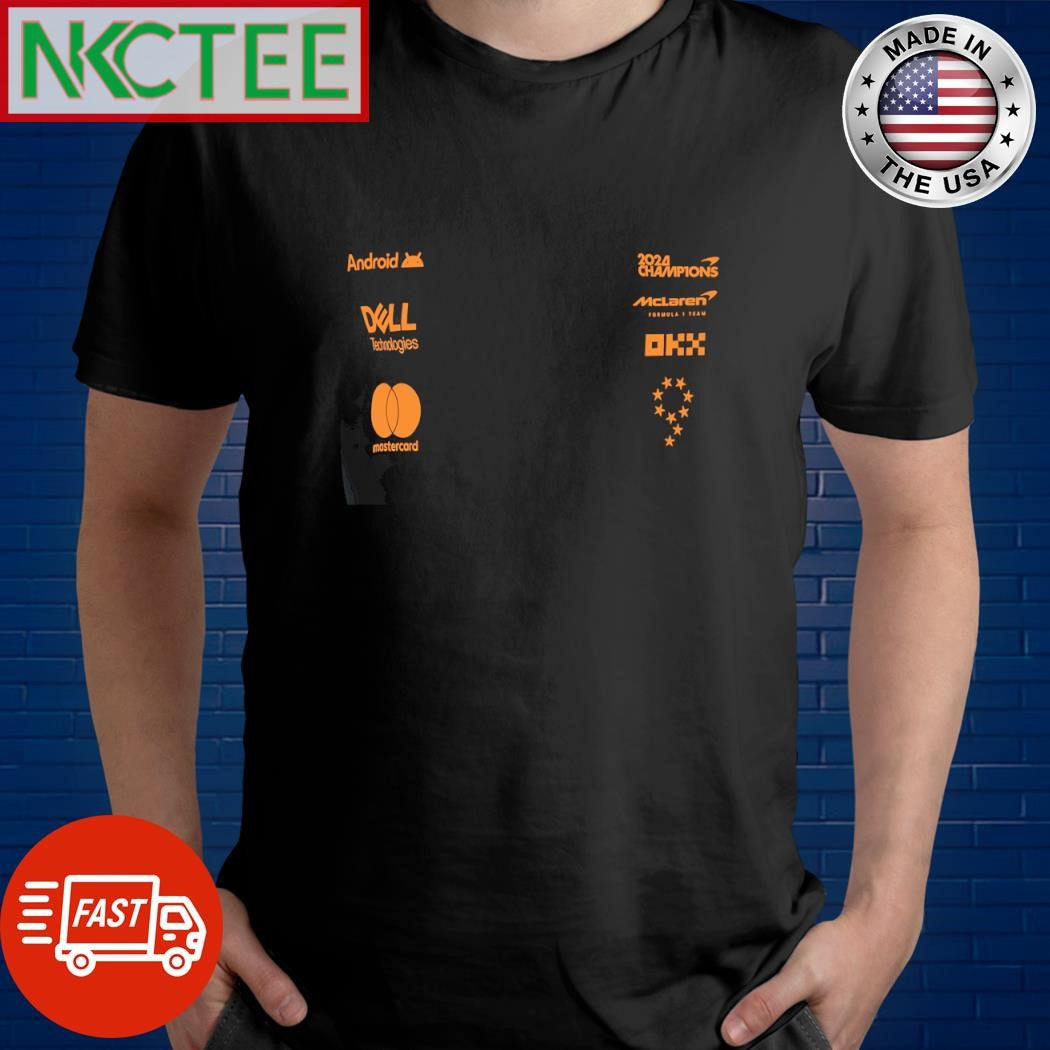 Best McLaren 2024 Constructors Championship shirt Unisex T-shirt, Sweatshirt, Hoodie, Long Sleeve Tee - T-Shirt, Sweatshirt, Hoodie