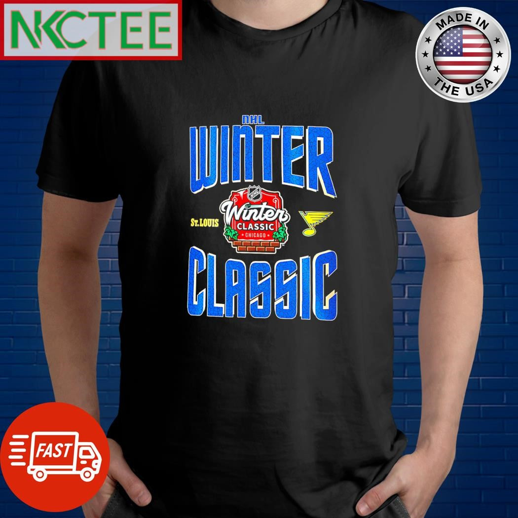 Best NHL Winter St. Louis Blues Winter Classic shirt Unisex T-shirt, Sweatshirt, Hoodie, Long Sleeve Tee - T-Shirt, Sweatshirt, Hoodie