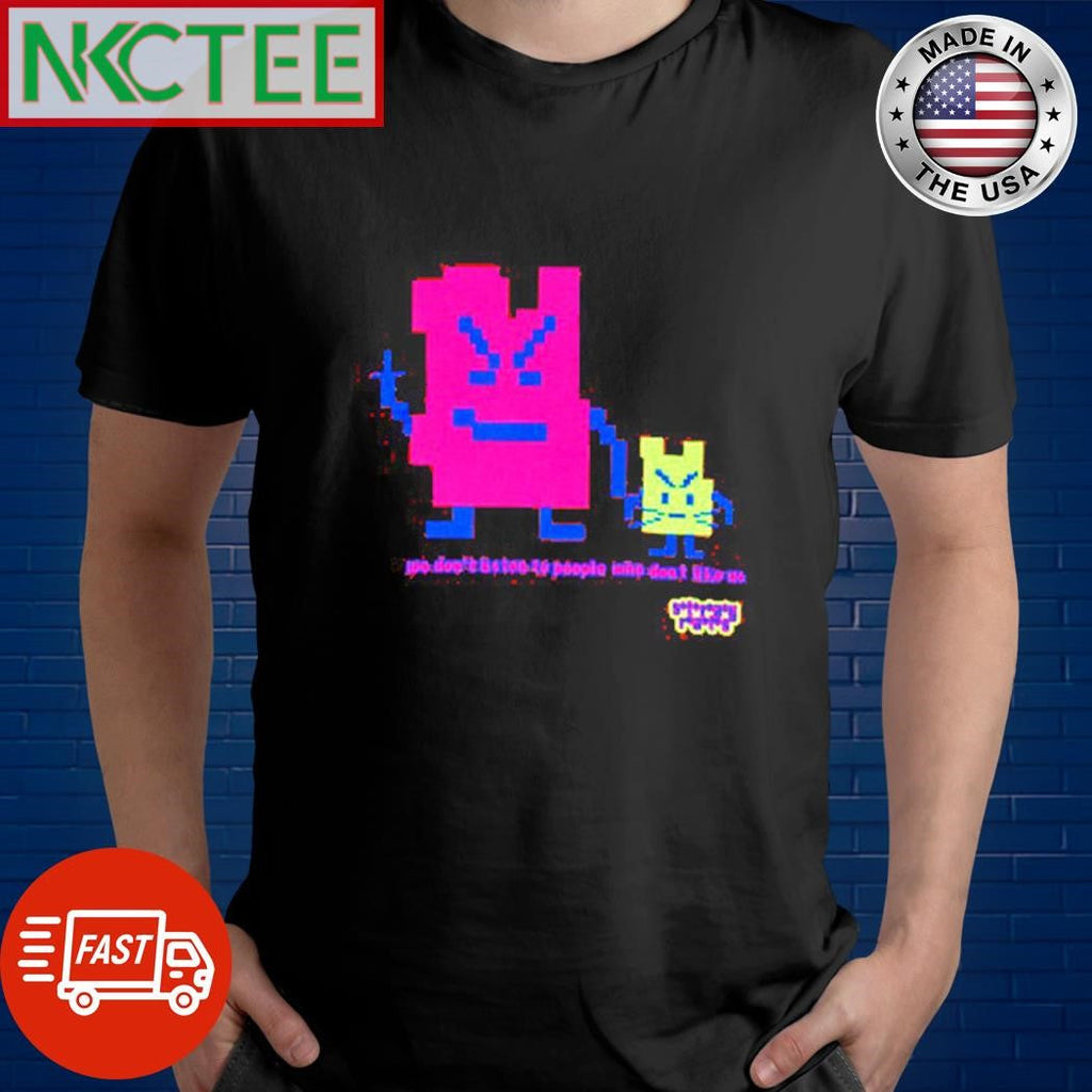 Best Stray Rats we don’t listen to people who don’t like me pixel shirt Unisex T-shirt, Sweatshirt, Hoodie, Long Sleeve Tee - T-Shirt, Sweatshirt, Hoodie