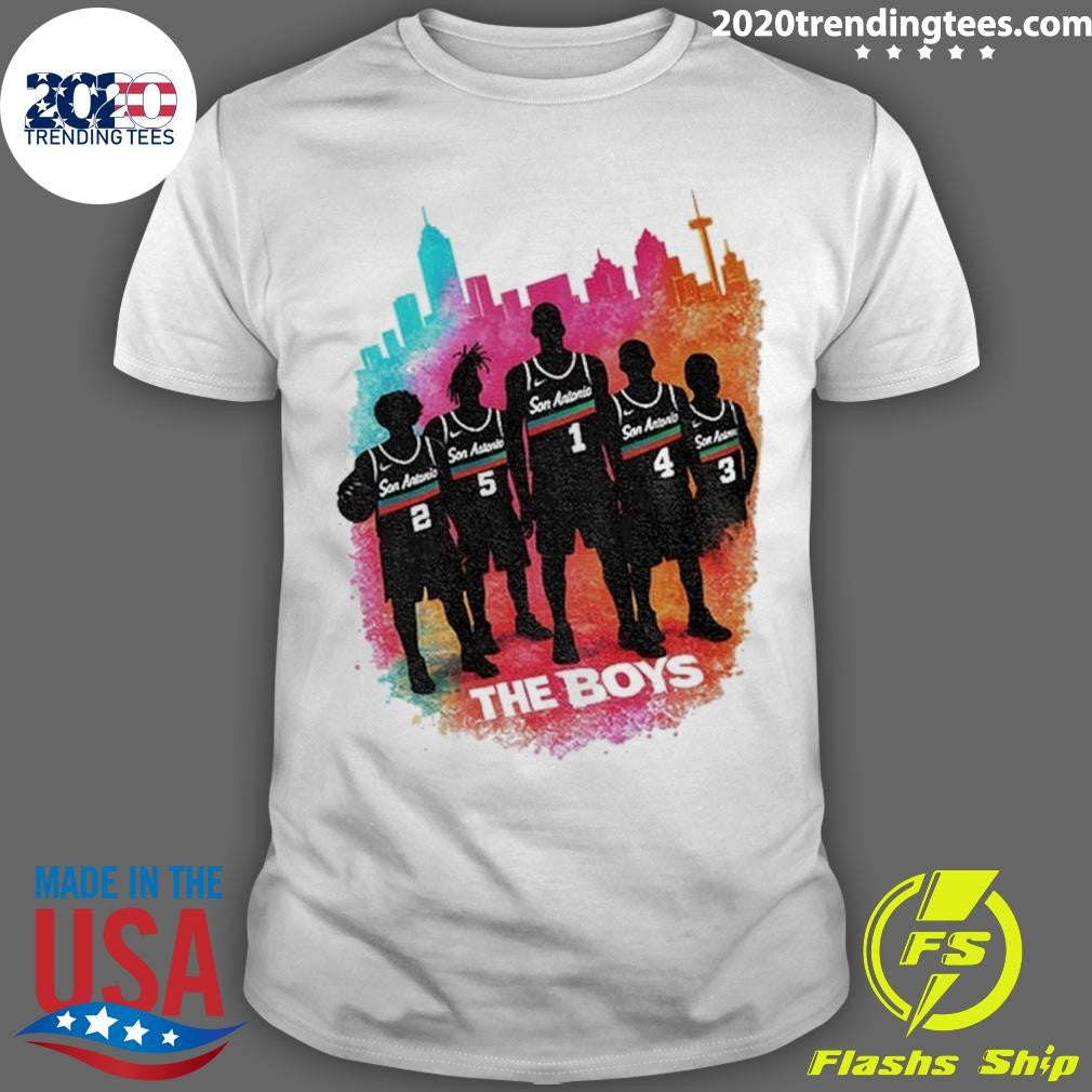 Wembanyama The Boys San Antonio Spurs Basketball Player City Edition Shirt Unisex T-shirt, Sweatshirt, Hoodie, Long Sleeve Tee - T-Shirt, Sweatshirt, Hoodie