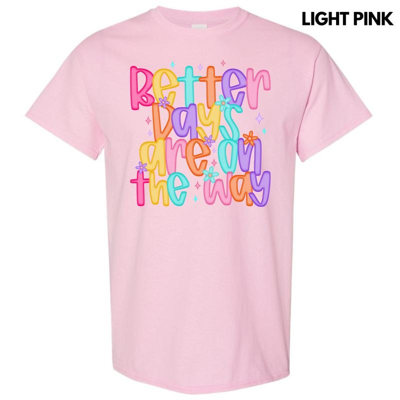 Better Days Colorful Gildan Short Sleeve 'NLB' T-Shirts, Hoodie, Sweatshirt - T-Shirt, Sweatshirt, Hoodie