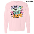 Better Flip Flops Long Sleeve Comfort Colors 'NLB' T-Shirts, Hoodie, Sweatshirt - T-Shirt, Sweatshirt, Hoodie