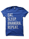 Eat Sleep Bhangra Repeat Royal Blue T-Shirts, Hoodie, Sweatshirt - T-Shirt, Sweatshirt, Hoodie