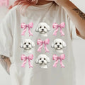 Bichon Bows ~ Relaxed Fit Printed USA Womenswear Casual Comfortablestyle{N002}2 T-Shirts, Hoodie, Sweatshirt - T-Shirt, Sweatshirt, Hoodie