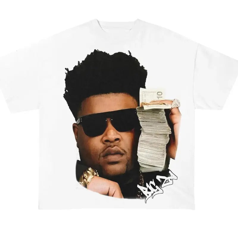 Big Bank Money Stack Hip Hop Rapper Streetwear Top Cotton Crew Neck Him Her Shirt Menswear Womenswear Top T-Shirts, Hoodie, Sweatshirt - T-Shirt, Sweatshirt, Hoodie