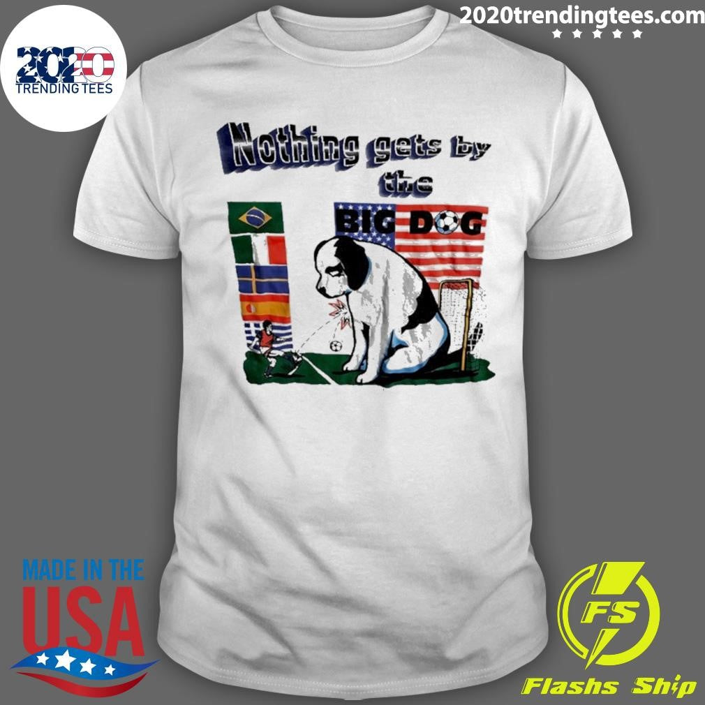 Big Dog Nothing Gets By The Football Shirt Unisex T-shirt, Sweatshirt, Hoodie, Long Sleeve Tee - T-Shirt, Sweatshirt, Hoodie