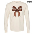 Big Football Bow Long Sleeve Comfort Colors 'NLB' T-Shirts, Hoodie, Sweatshirt - T-Shirt, Sweatshirt, Hoodie
