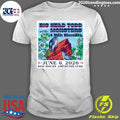 Big Head Todd & the Monsters June 6, 2026 Red Rocks Amphitheatre Morrison, CO Shirt Unisex T-shirt, Sweatshirt, Hoodie, Long Sleeve Tee - T-Shirt, Sweatshirt, Hoodie