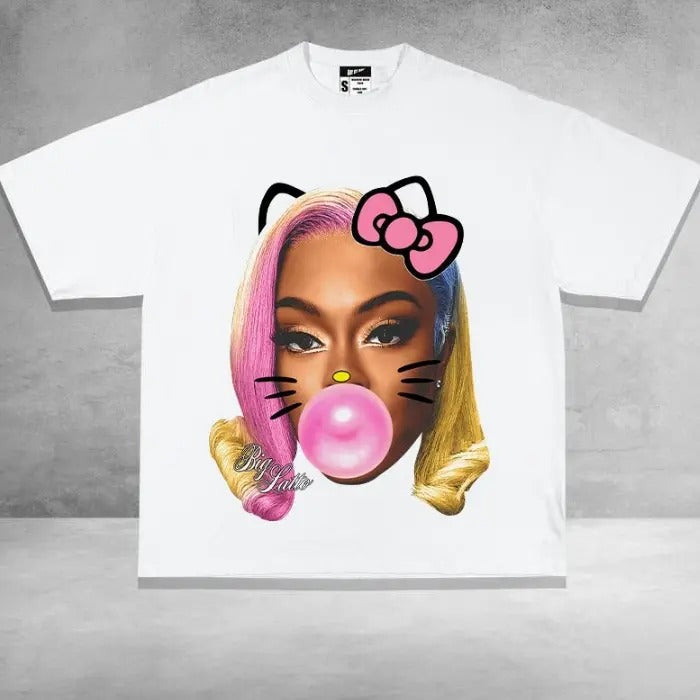 Big Lattoo BUBBLE GUM Shirt Kitty Craze T-Shirts, Hoodie, Sweatshirt - T-Shirt, Sweatshirt, Hoodie