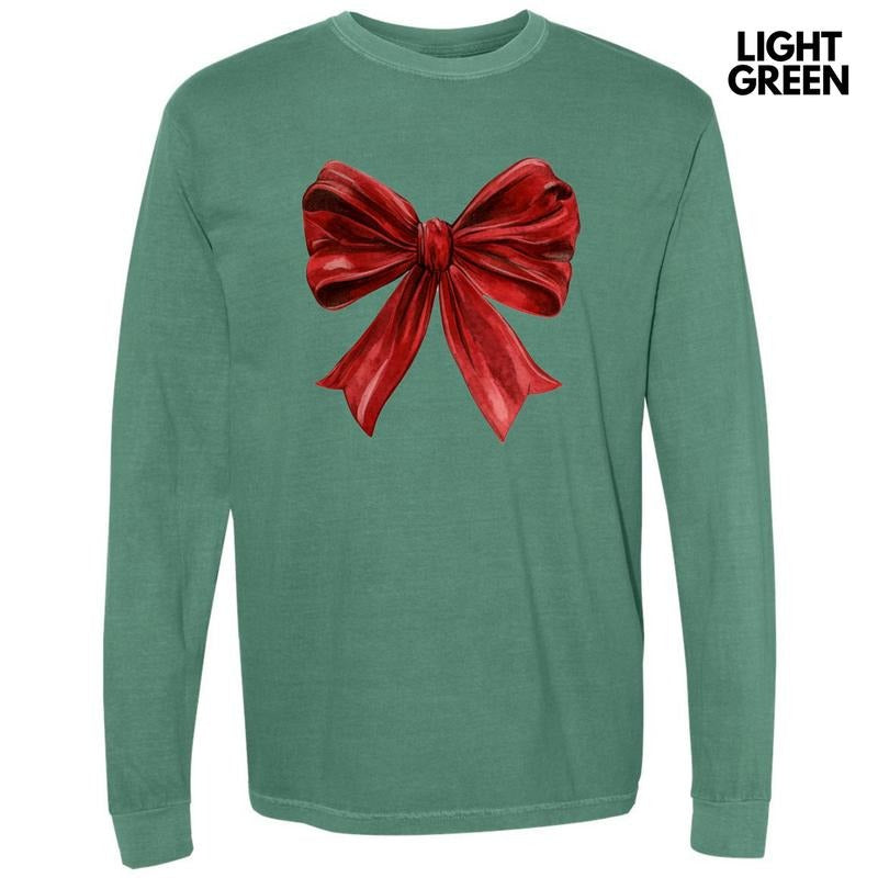 Big Red Ribbon Long Sleeve Comfort Colors 'NLB' T-Shirts, Hoodie, Sweatshirt - T-Shirt, Sweatshirt, Hoodie