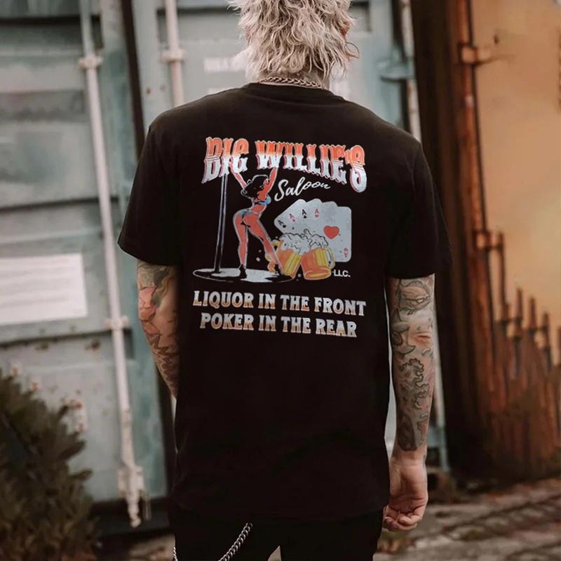 Big Willie'S Saloon Printed T-Shirts, Hoodie, Sweatshirt - T-Shirt, Sweatshirt, Hoodie