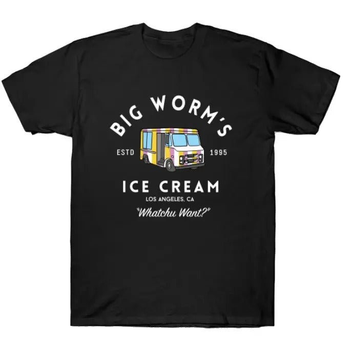 Big Worm'S Ice Cream "Whatchu Want?" Los Angeles CA Menswear 3000 BC Clothes Top Love T-Shirts, Hoodie, Sweatshirt - T-Shirt, Sweatshirt, Hoodie