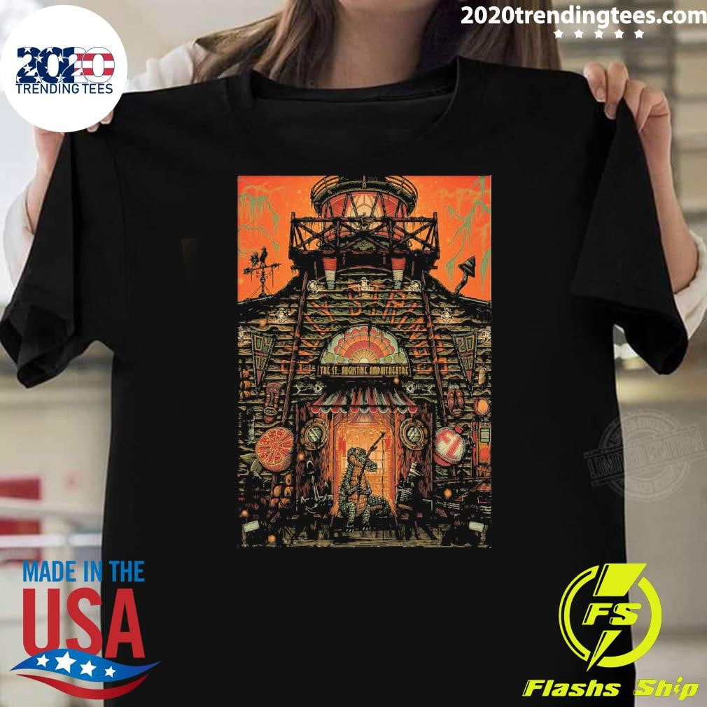 Billy Strings April 3 2026 The St. Augustine Amphitheatre In St. Augustine FL Shirt Unisex T-shirt, Sweatshirt, Hoodie, Long Sleeve Tee - T-Shirt, Sweatshirt, Hoodie
