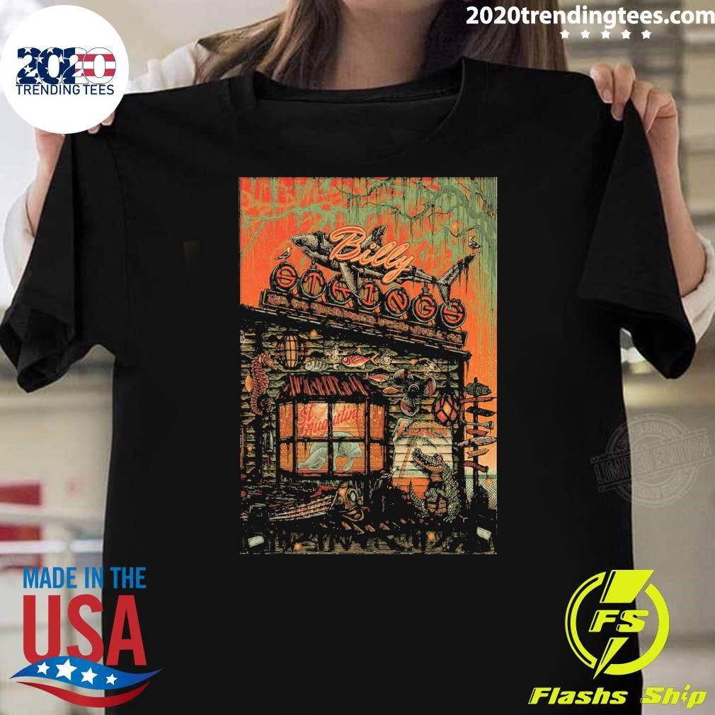 Billy Strings The St. Augustine Amphitheatre In St. Augustine FL April 4 2026 Shirt Unisex T-shirt, Sweatshirt, Hoodie, Long Sleeve Tee - T-Shirt, Sweatshirt, Hoodie