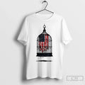 Birdcaged Caged Libertyamerican Flag Government Shutdown T Shirts Unisex T-shirt, Sweatshirt, Hoodie, Long Sleeve Tee - T-Shirt, Sweatshirt, Hoodie
