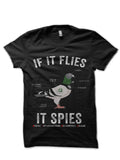 Birds Are Not Real Funny Drone If Flies Spies Conspiracy Theory Black T-Shirts, Hoodie, Sweatshirt - T-Shirt, Sweatshirt, Hoodie