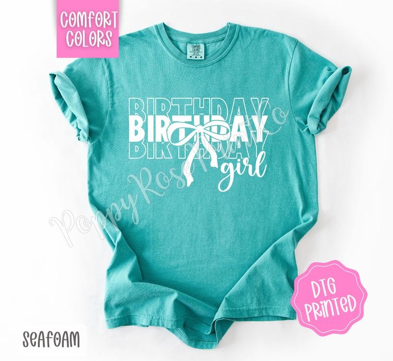 Girl Shirt Comfort Colors Cute Party Her T-Shirts, Hoodie, Sweatshirt - T-Shirt, Sweatshirt, Hoodie