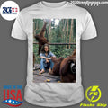Birut Galdikas, Champion of Endangered Orangutans, Dies at 79 Shirt Unisex T-shirt, Sweatshirt, Hoodie, Long Sleeve Tee - T-Shirt, Sweatshirt, Hoodie