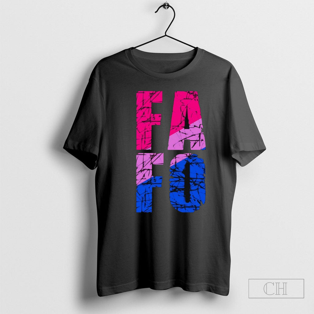 Bisexual Fafo Unisex T-shirt, Sweatshirt, Hoodie, Long Sleeve Tee - T-Shirt, Sweatshirt, Hoodie