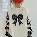 Black Bow Comfort Colors Coquette Shirt Casual Comfy T-Shirts, Hoodie, Sweatshirt - T-Shirt, Sweatshirt, Hoodie