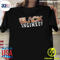 Black Engineer Shirt Unisex T-shirt, Sweatshirt, Hoodie, Long Sleeve Tee - T-Shirt, Sweatshirt, Hoodie
