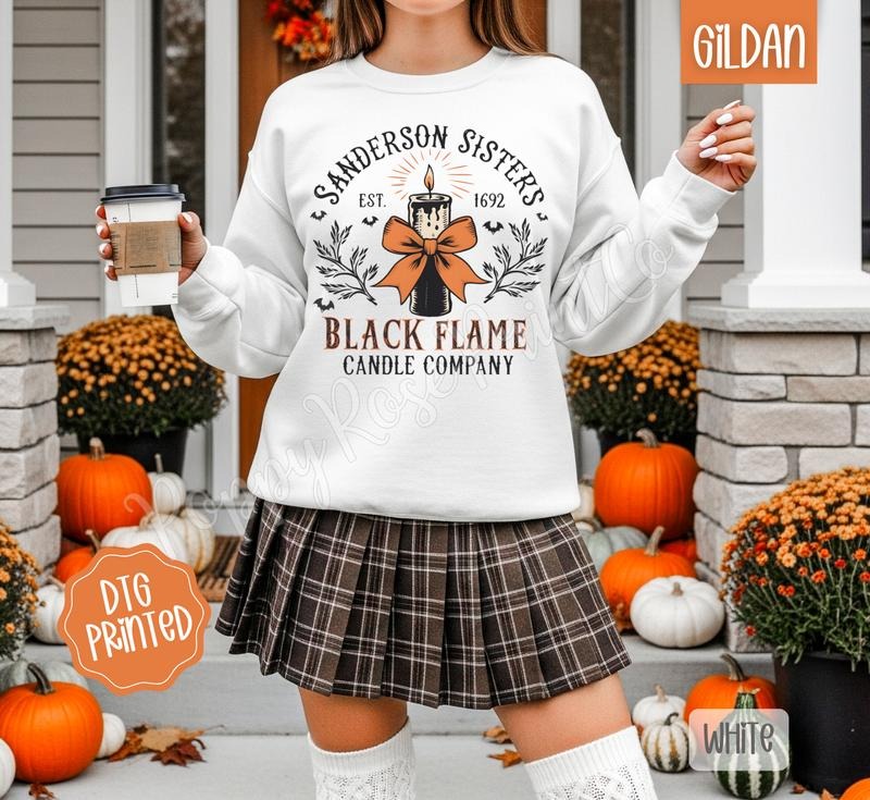 Black Flame Candle Halloween T-Shirts, Hoodie, Sweatshirt - T-Shirt, Sweatshirt, Hoodie