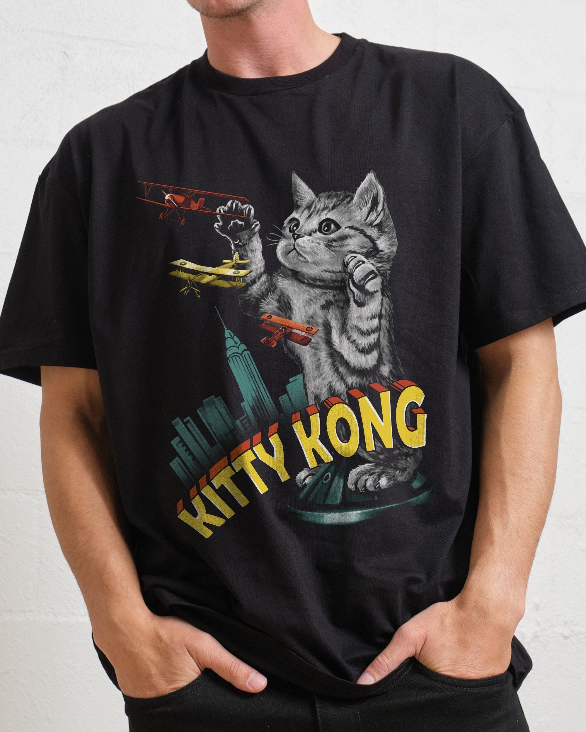 Kitty Kong T-Shirt Unisex T-shirt, Sweatshirt, Hoodie, Long Sleeve Tee - T-Shirt, Sweatshirt, Hoodie