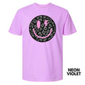 Black Leopard Happy Face Comfort Colors 'NLB' T-Shirts, Hoodie, Sweatshirt - T-Shirt, Sweatshirt, Hoodie
