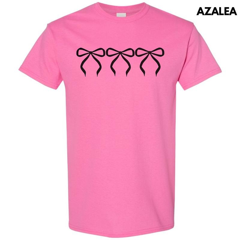 Black Triple Bows Puff Gildan Short Sleeve T-Shirts, Hoodie, Sweatshirt - T-Shirt, Sweatshirt, Hoodie