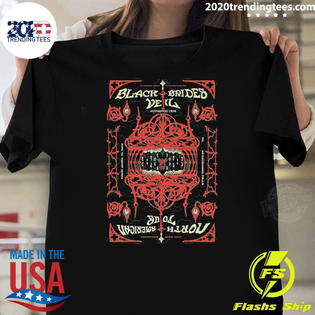 Black Veil Brides Detroit The Fillmore 05.17.2026 Shirt Unisex T-shirt, Sweatshirt, Hoodie, Long Sleeve Tee - T-Shirt, Sweatshirt, Hoodie