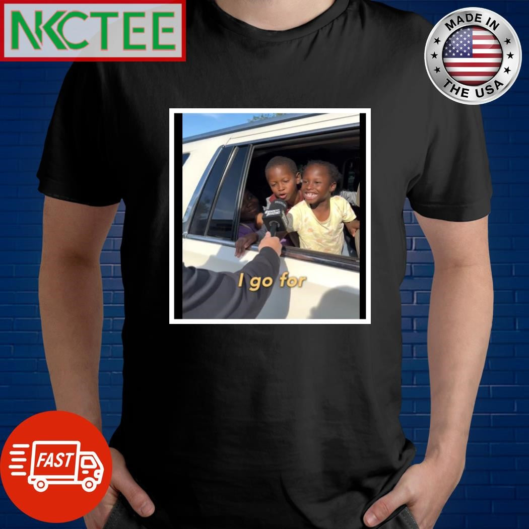 Black kid I go for Trump shirt Unisex T-shirt, Sweatshirt, Hoodie, Long Sleeve Tee - T-Shirt, Sweatshirt, Hoodie